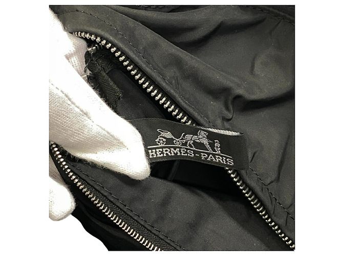 Hermès Borsa HERMES Acapulco MM per donne Nero - vista 9