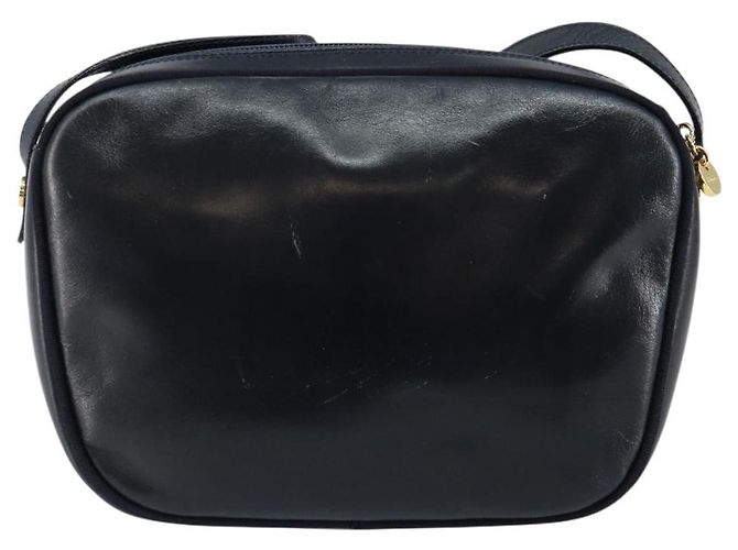 Bolsa de Ombro Vala em Couro Salvatore Ferragamo Azul marinho - vista 2