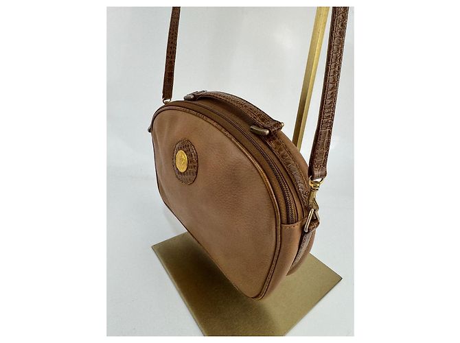 Fendi Schultertasche aus Leder Braun 298 - Ansicht 8