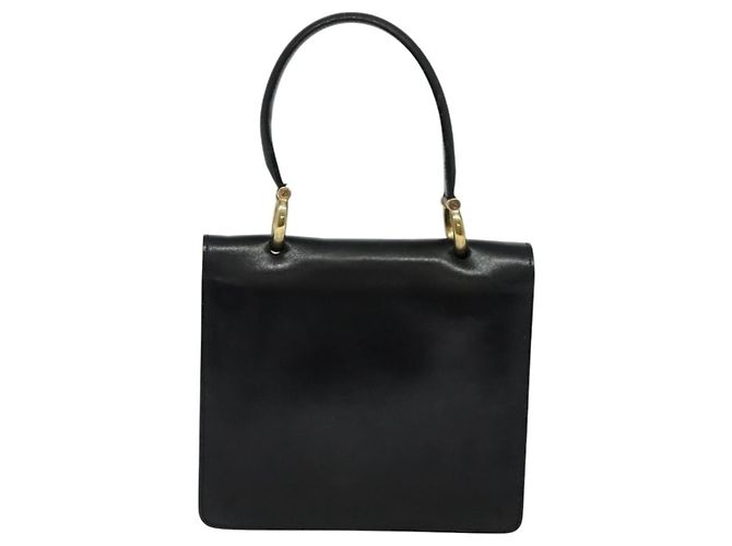 Céline Celine Gancini Leather Schwarz - Ansicht 2