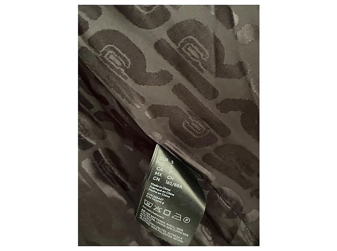 Paco Rabanne Abrigo de piel sintética de edición limitada Rabanne H&M Castaño - vista 6
