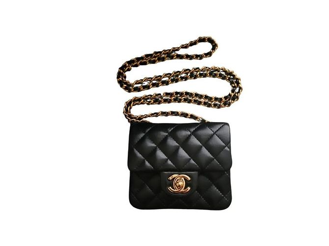 Timeless Chanel Tasche Schwarz Golden - Ansicht 2