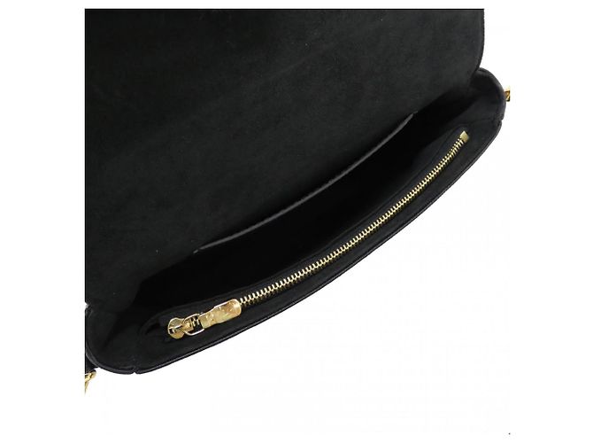 Borsa a Spalla Louis Vuitton Monogram Empreinte Wallet on Chain Ivy Nero - vista 5