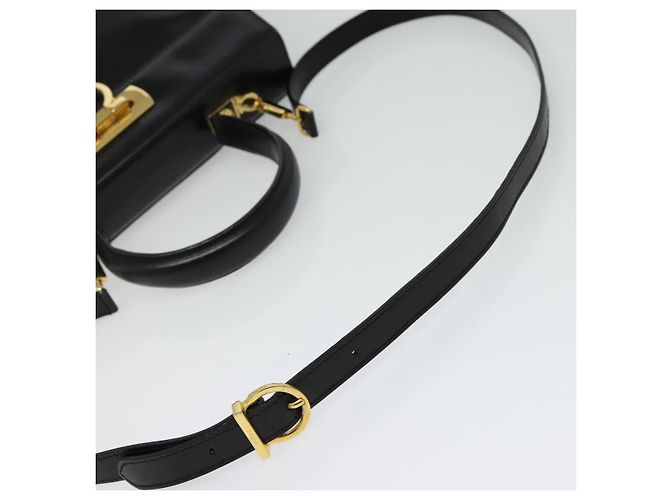 Borsa a mano convertibile in pelle mini Gancini di Salvatore Ferragamo - vista 7