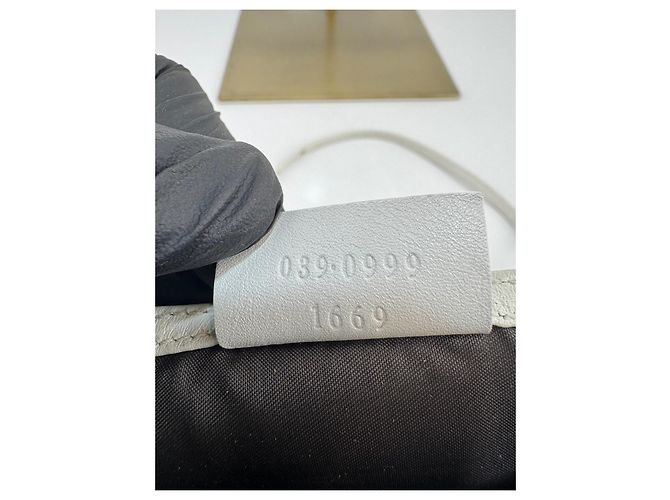 Borsa beauty in pelle bianca Gucci. Bianco - vista 12