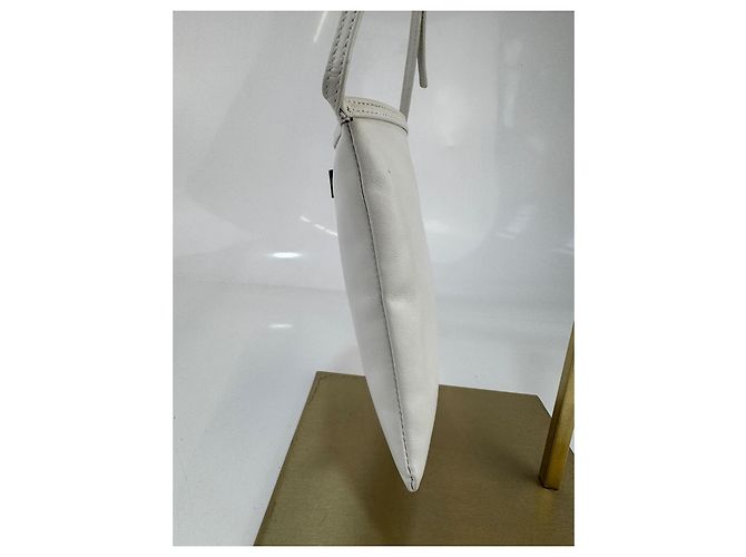 Borsa beauty in pelle bianca Gucci. Bianco - vista 5