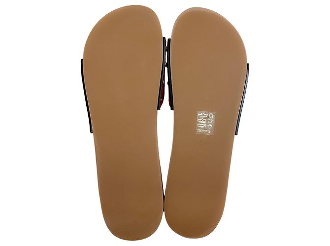 Sandali in legno con occhielli in pelle naturale Jaso di Isabel Marant Marrone - vista 9