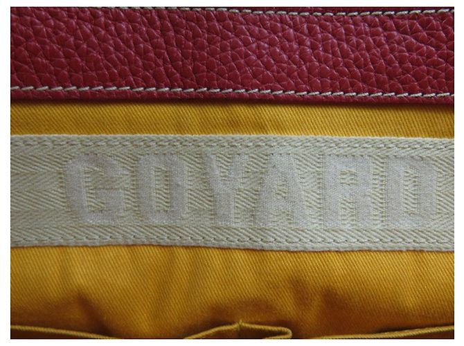 Borsa a Spalla Messenger Goyard Grand Bleu MM Rossa Rosso - vista 10