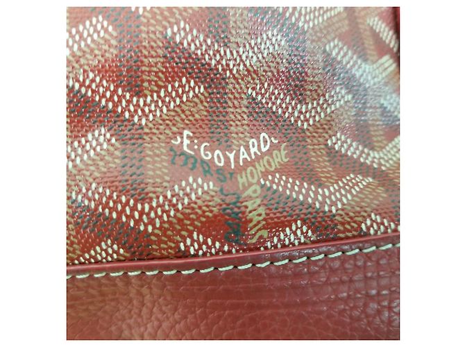 Borsa a Spalla Messenger Goyard Grand Bleu MM Rossa Rosso - vista 11