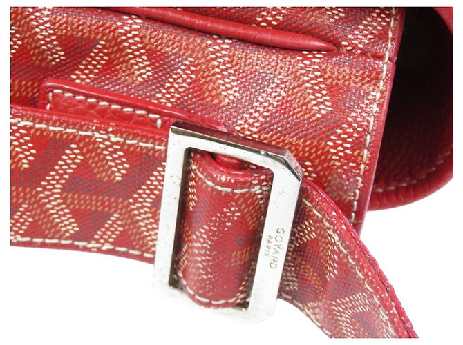 Borsa a Spalla Messenger Goyard Grand Bleu MM Rossa Rosso - vista 6