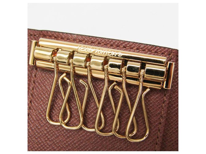 Monogramm Schlüsselanhänger Louis Vuitton Braun - Ansicht 10