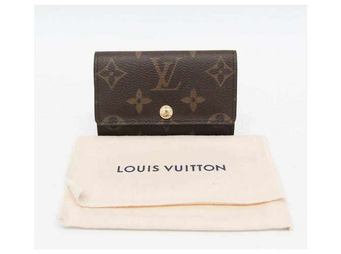 Monogramm Schlüsselanhänger Louis Vuitton Braun - Ansicht 2