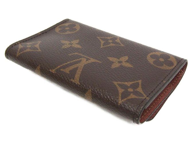 Monogramm Schlüsselanhänger Louis Vuitton Braun - Ansicht 3