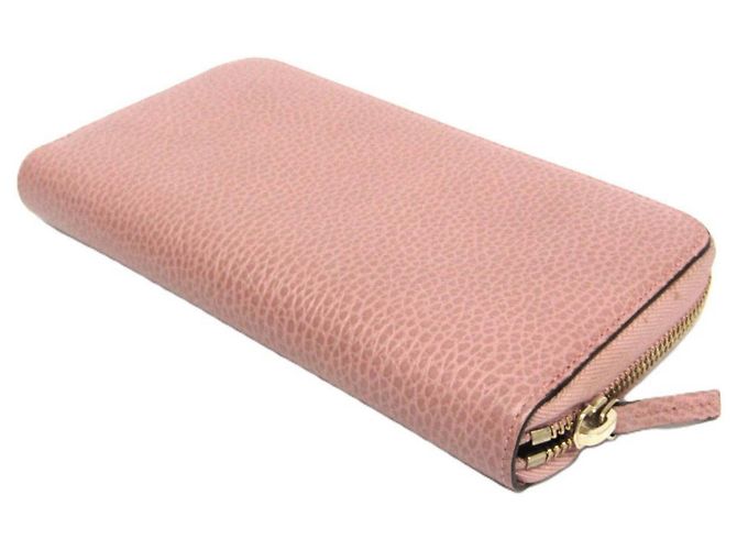 Gucci Interlocking G 449347 Leder Langbörse Beige - Ansicht 3