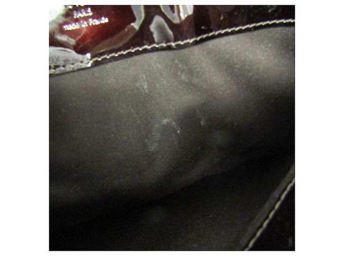 Borsa Louis Vuitton Monogram Vernis Melrose Avenue Bordò - vista 14