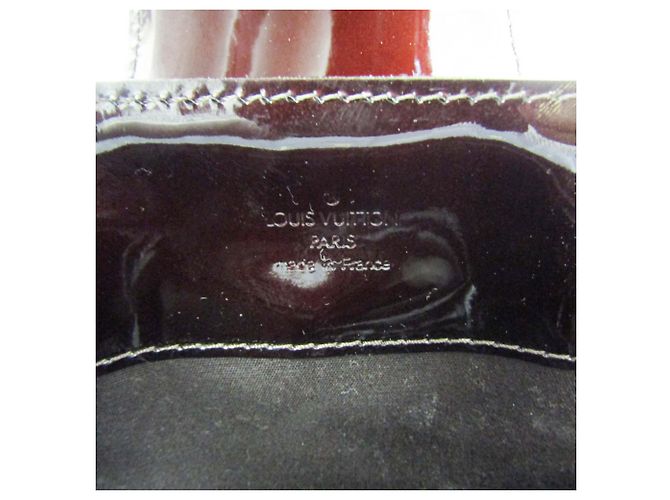 Borsa Louis Vuitton Monogram Vernis Melrose Avenue Bordò - vista 15