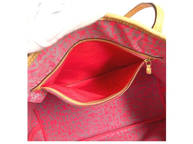 Bolso tote Neverfull GM Monogram Graffiti Louis Vuitton Rosa Fucsia - vista 17