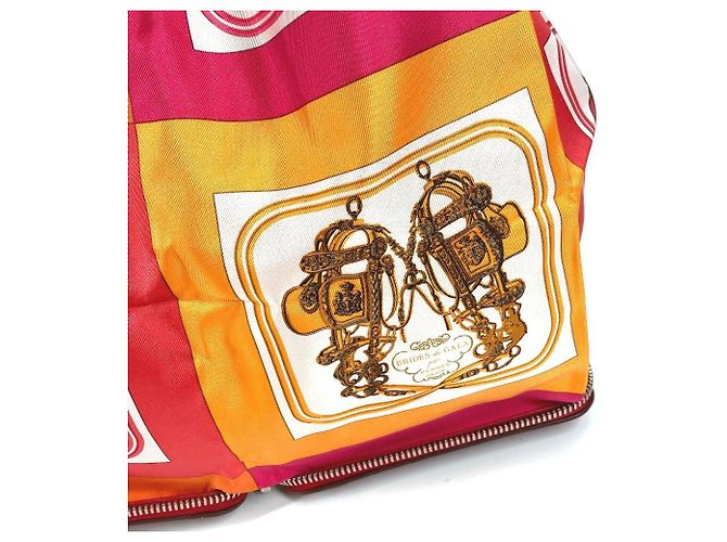 Hermès HERMES Borsa Eco Pieghevole Silky Pop Rosso - vista 12