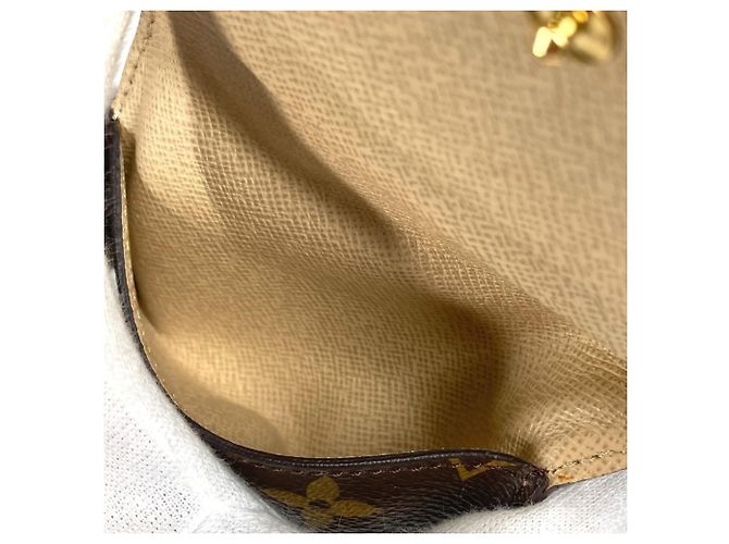 Cartera compacta Ludlow bordada Monogram Dante de Louis Vuitton Castaño Monograma - vista 11