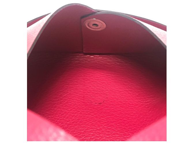 Hermès Estuche para tarjetas de visita de cuero Evercalf rosa Hermes - vista 10
