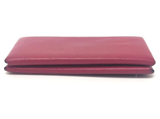 Hermès Estuche para tarjetas de visita de cuero Evercalf rosa Hermes - vista 5