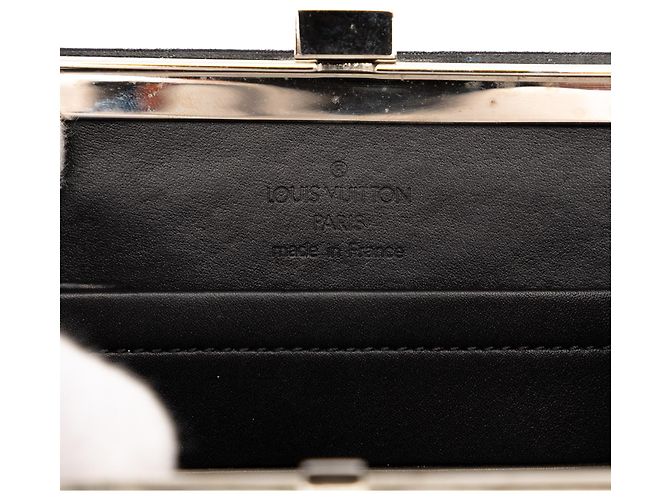 Louis Vuitton Monogramma Satin Nero Ange PM - vista 5