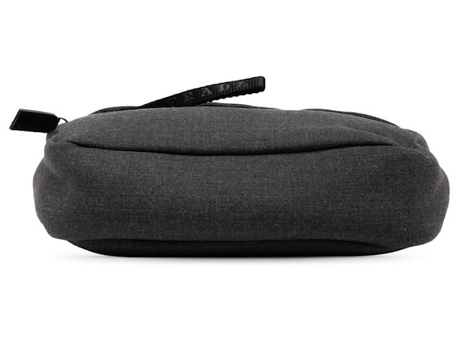 Graue Polyester-Tasche von Prada Braun Anthrazitgrau - Ansicht 3