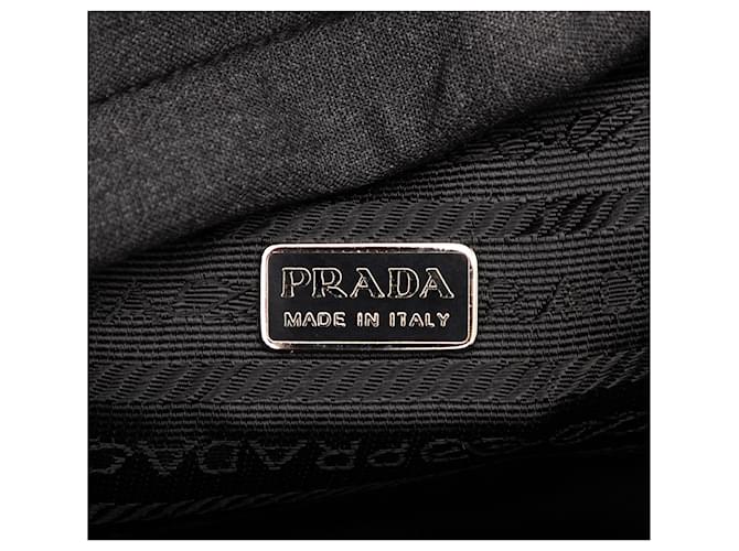 Graue Polyester-Tasche von Prada Braun Anthrazitgrau - Ansicht 5