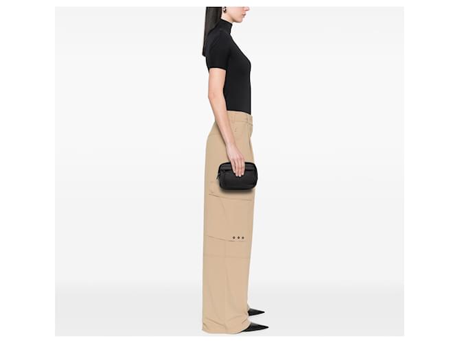 Graue Polyester-Tasche von Prada Braun Anthrazitgrau - Ansicht 6