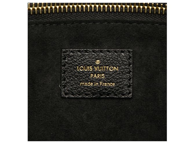 Louis Vuitton Neverfull MM Tasche Monogramm Giant Empreinte Bicolor Schwarz - Ansicht 5