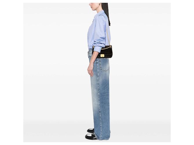 Chanel Schwarz Große Lammleder Chic Mit Mir - Ansicht 7