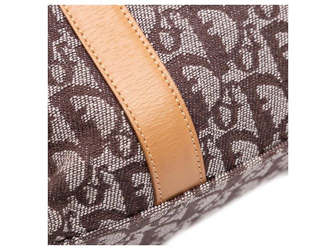 Braune Diorissimo Trotter Canvas Tote von Dior Beige - Ansicht 7