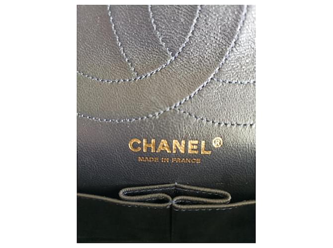 Borsa a tracolla Chanel 2.55 Reissue 227 Blu - vista 10