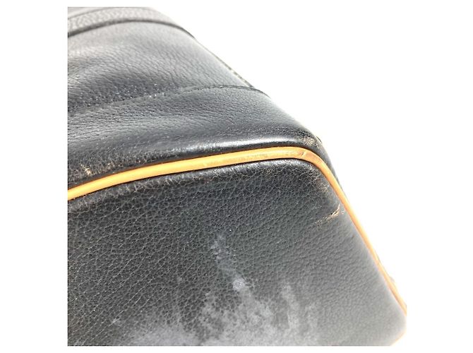 Hermès Vintage Art Deco Reisetasche Braun Schwarz Mehrfarben - Ansicht 11