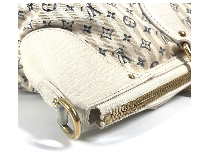 Borsa Marina GM Monogram Minilan di Louis Vuitton Bianco Blu - vista 10