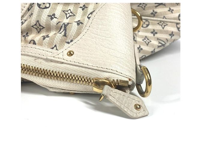 Borsa Marina GM Monogram Minilan di Louis Vuitton Bianco Blu - vista 9
