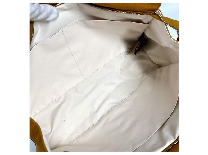 Borsa Clutch Jimeto GM H Logo di Hermès Marrone Giallo - vista 11