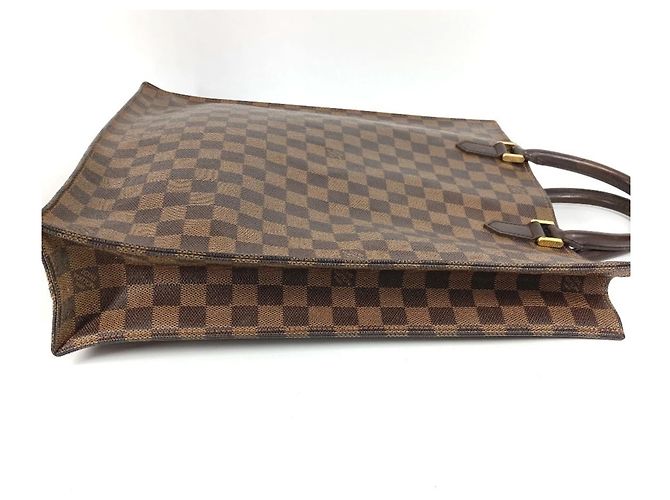 LOUIS VUITTON N51140 Borsa Sac Plat Damier Marrone Damier ebene - vista 5