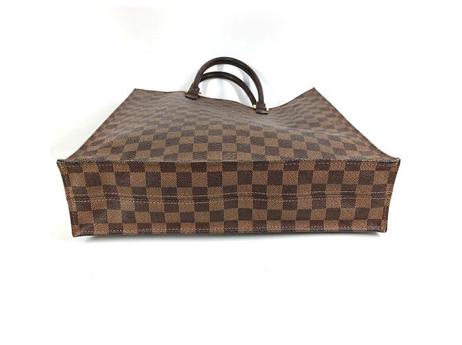 LOUIS VUITTON N51140 Borsa Sac Plat Damier Marrone Damier ebene - vista 7