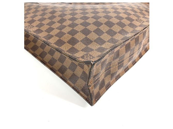 LOUIS VUITTON N51140 Borsa Sac Plat Damier Marrone Damier ebene - vista 8