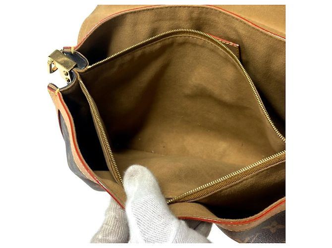 Borsa Dauphine Soft GM Monogramma Louis Vuitton Marrone - vista 16