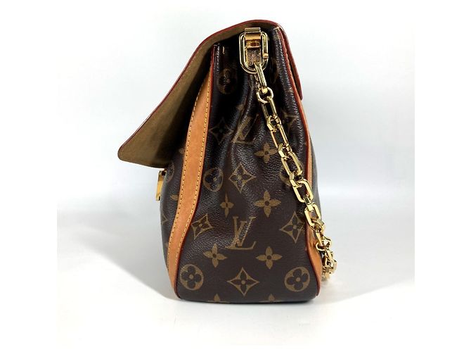 Borsa Dauphine Soft GM Monogramma Louis Vuitton Marrone - vista 3
