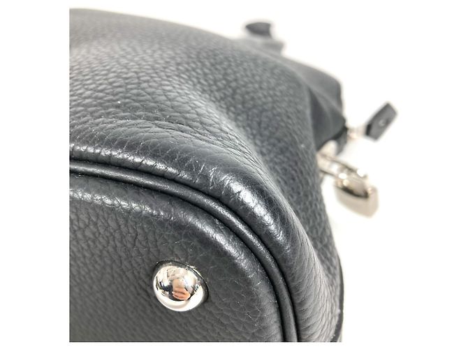Borsa Hermès Bolide 31 in pelle Taurillon nera Nero - vista 10