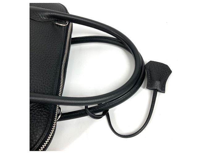 Borsa Hermès Bolide 31 in pelle Taurillon nera Nero - vista 11