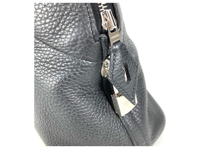 Borsa Hermès Bolide 31 in pelle Taurillon nera Nero - vista 13