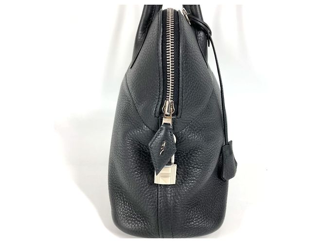 Borsa Hermès Bolide 31 in pelle Taurillon nera Nero - vista 4