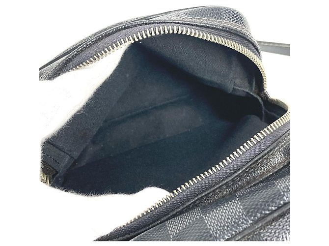 Borsa a tracolla Damier Graphite Louis Vuitton Nero Damier ebene - vista 10