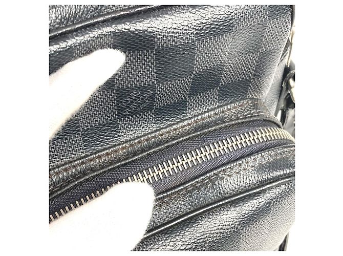 Borsa a tracolla Damier Graphite Louis Vuitton Nero Damier ebene - vista 11