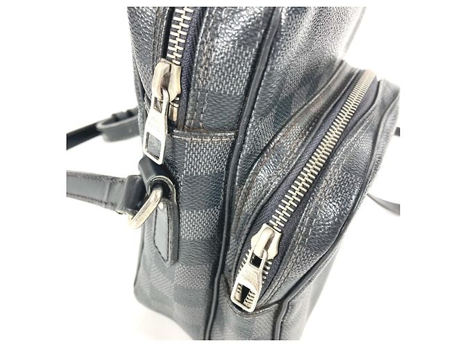 Borsa a tracolla Damier Graphite Louis Vuitton Nero Damier ebene - vista 13