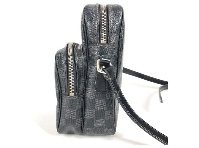 Borsa a tracolla Damier Graphite Louis Vuitton Nero Damier ebene - vista 16